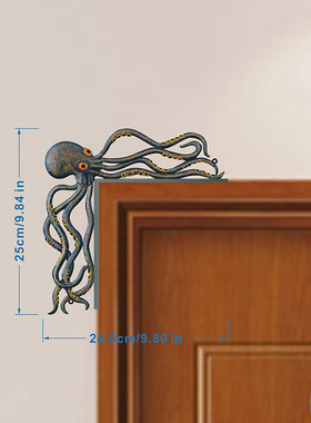 跨境新款风格新款家居装饰章鱼树脂简约现代摆件