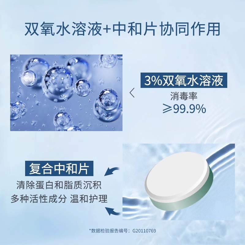 优卓优可伶双氧水护理液225ml硬性隐形眼镜RGP角膜塑形镜ok镜TCD - 图1