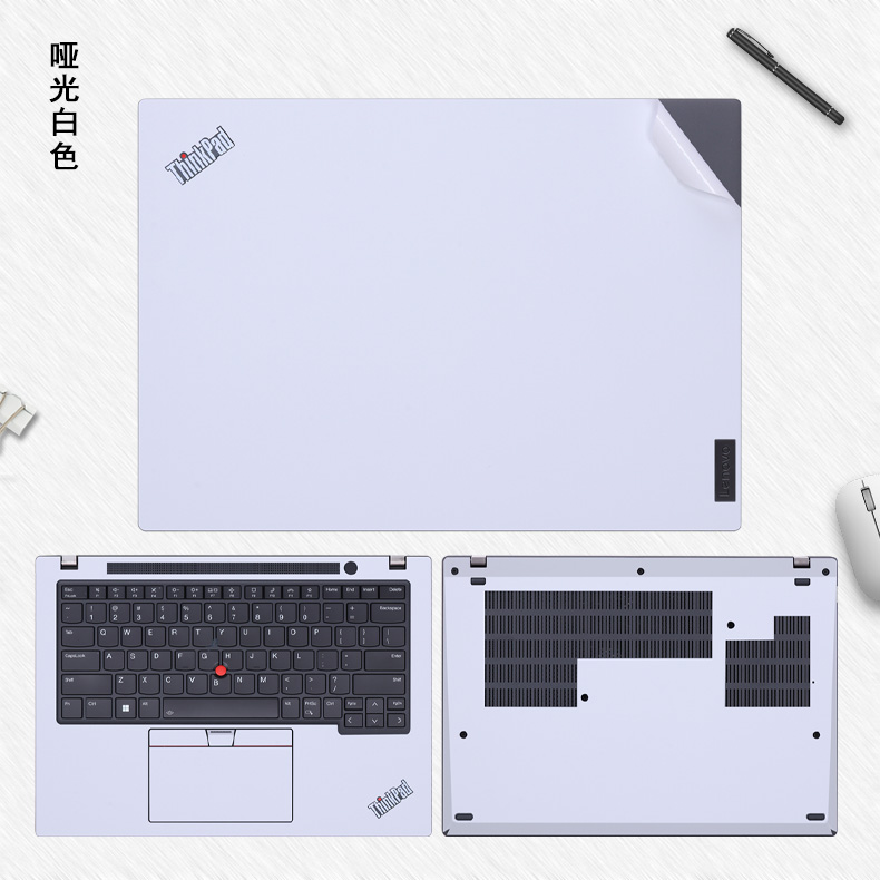 ThinkPad联想T495S保护膜490电脑470贴纸笔记本t495s屏幕保护膜t480s外壳贴膜T470S机身全套膜T480S键盘膜 - 图3