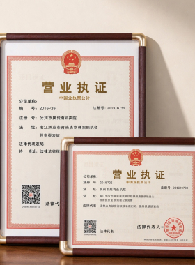 营业执照相框挂墙展示塑料证照框