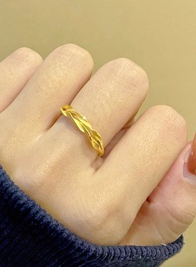 凯圣琳女足金戒指指环