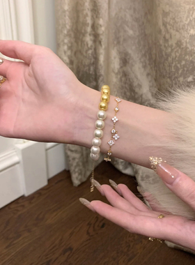 「细嗅蔷薇」满天星轻奢银金两色花花 显气质富家千金风