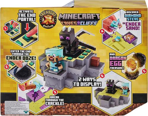 Treasure X Minecraft黄金宝藏MC我的世界末影龙人偶周边盲盒玩具 - 图1