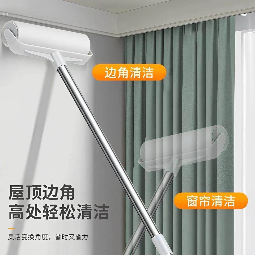 粘毛器滚筒长杆滚刷猫替换大黏沾床上扫地板灰尘吸头发神器可撕纸,淘宝优惠券,粉丝福利购,淘宝优惠卷
