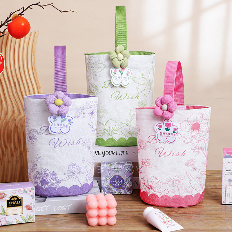 三八妇女节礼物38女神节伴手实用高级感送员工女生礼品帆布包定制
