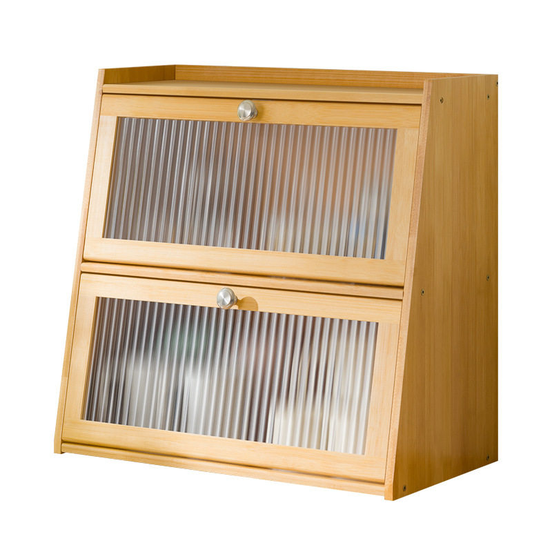 Nanzhu desktop storage box tea set and cup display