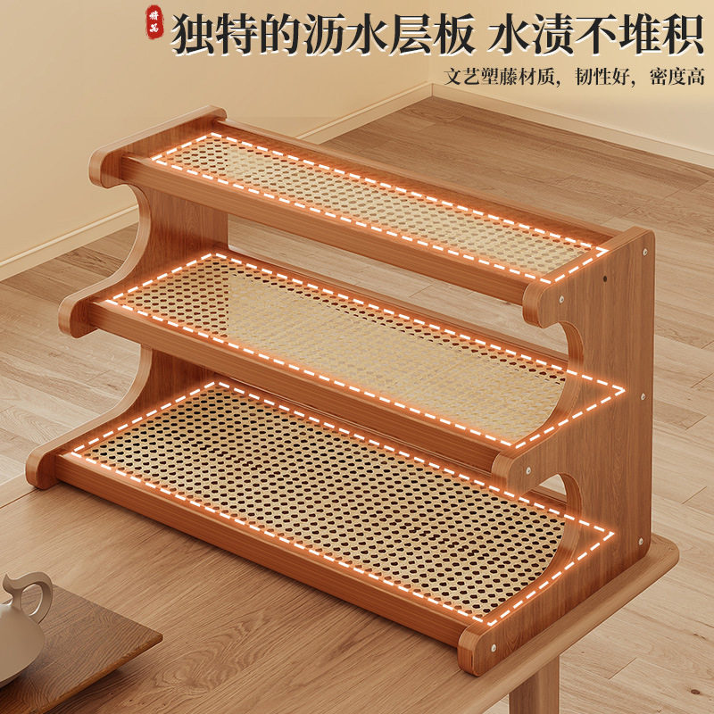 梯形置物架绿植飘窗阳台花架沥水多层收纳架阶梯式杯架桌面展示架,淘宝优惠券,粉丝福利购,淘宝优惠卷