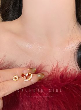 马上有钱生肖小马项链