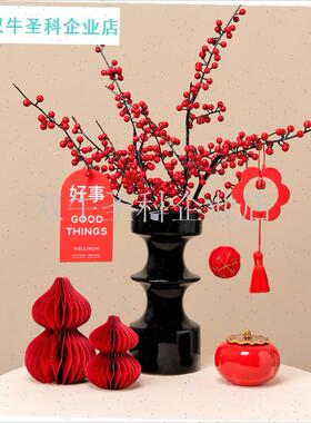 逅里 叠b叠葫芦摆件 开运福禄招财前台工位玄关高级装饰开业乔迁.