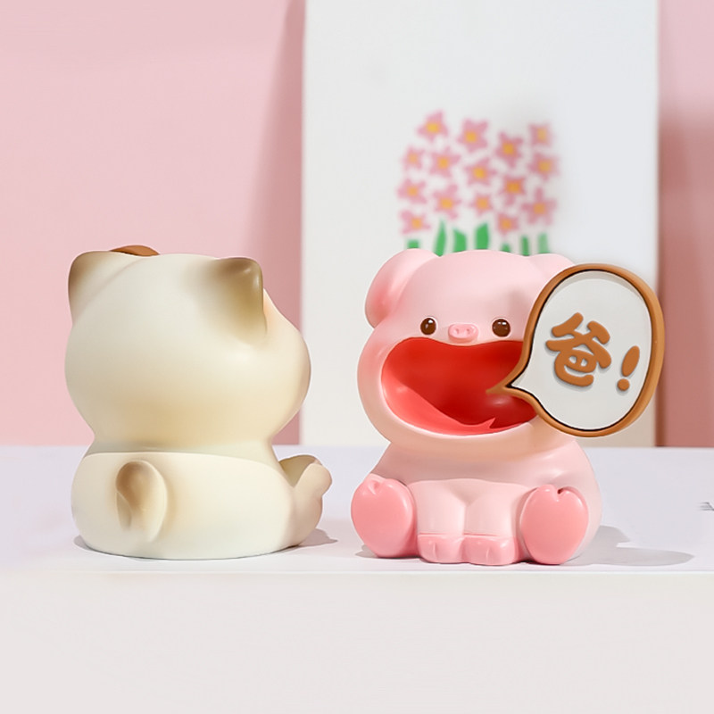 不要喊妈喊爸摆件桌面装饰车内装饰品摆件父亲节礼物送爸爸小礼物