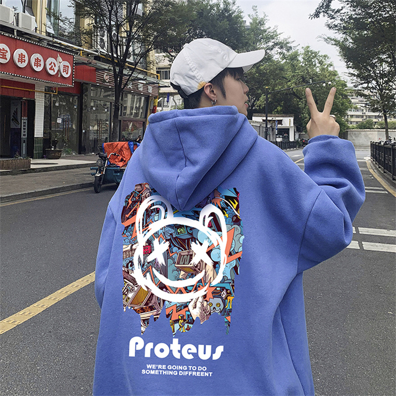 proteusboy男机器工厂小熊笑脸卫衣 ProteusBoy卫衣