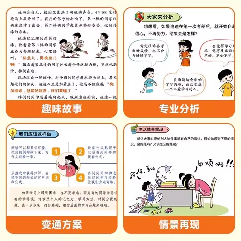 变通思维漫画版 7-12岁儿童逻辑智力全脑开发益智课外书籍小学生小学生阅读课外书籍漫画书非暴力沟通的父母语言正版 - 图1