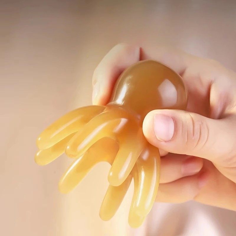 八爪鱼按摩梳 家用头部按摩梳子 便携式按摩器多功能按摩梳,淘宝优惠券,粉丝福利购,淘宝优惠卷