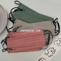 10 dress colored masks 10 Little Red Book recommend a disposable mask Cold color explicit yyds male and female