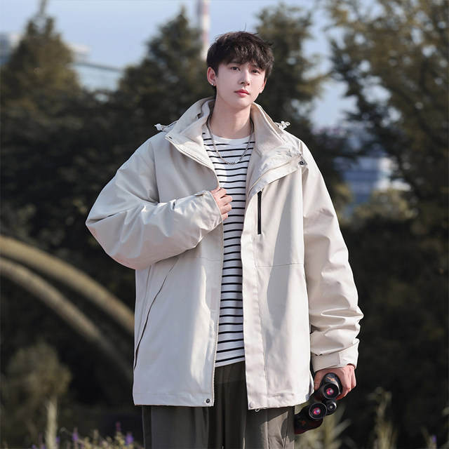 Men's autumn and winter pull back jacket