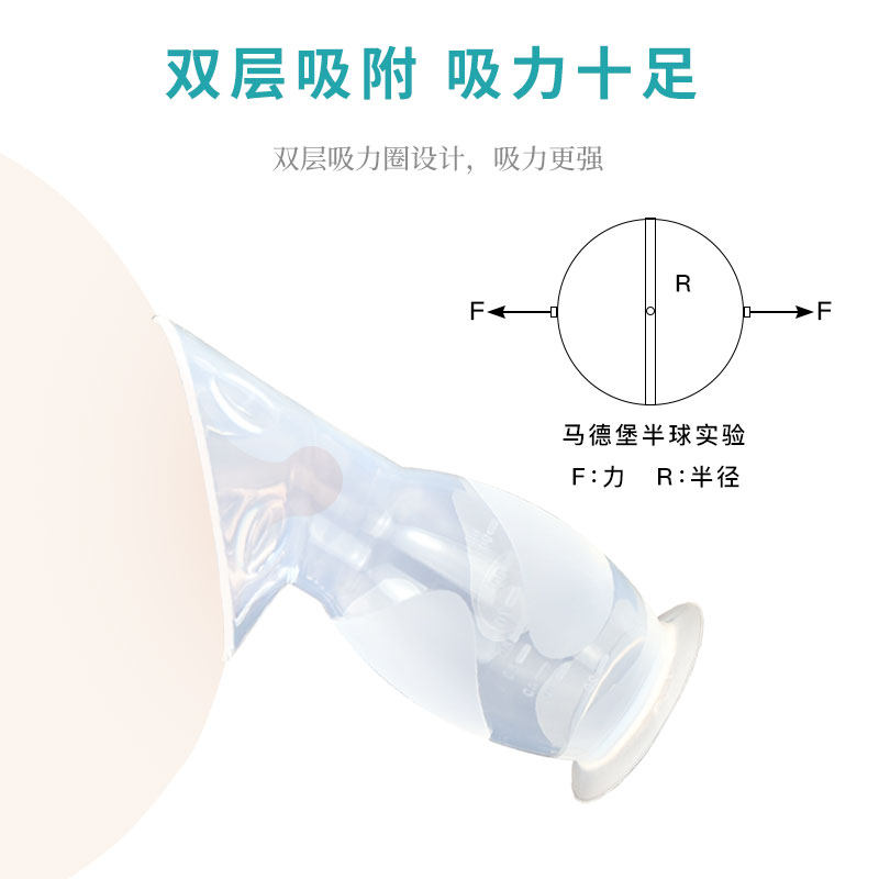 集奶器手动免手扶吸奶神器挤奶器 卡吉康吸奶器