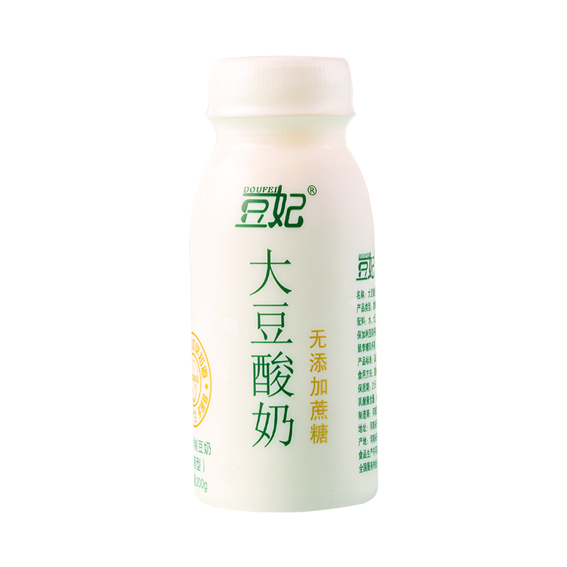 七菁莲华素食佛家豆妃素酸豆乳大豆酸奶发酵乳酸菌瓶装代餐植物奶-图3