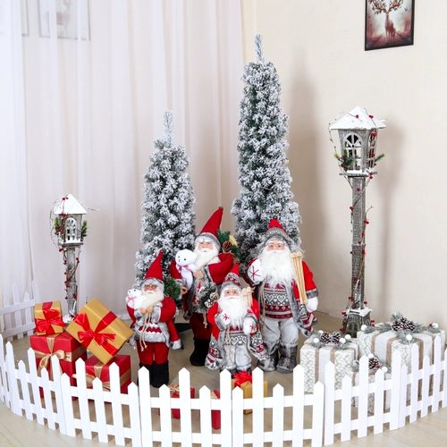 Рождественский маленький этаж -набор набор в помещении сцены в отеле сцены красивые атмосфера декоративная снеговик светятся большим