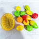 Orff children's percussion instrument simulation fruit sand hammer fruit egg sand bell sand hammer sand egg sand ball enlightenment teaching aids