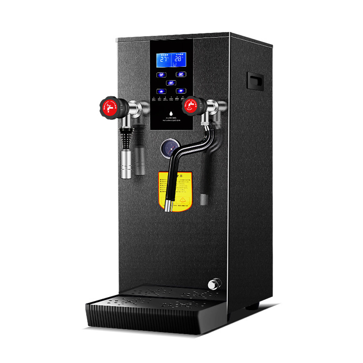 商用智能液晶蒸汽开水机奶茶店设备专用加热机奶泡机可定110/220V - 图2