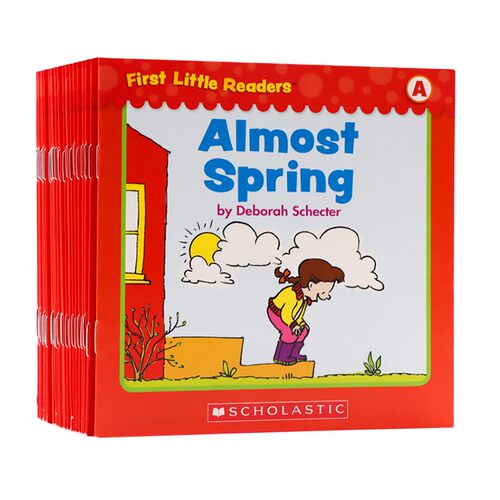 学乐小读者英文分级绘本 First Little Readers 儿童学乐英语分级阅读 英文原版绘本6阶First Little Reader Level A - H 早教启蒙 - 图0