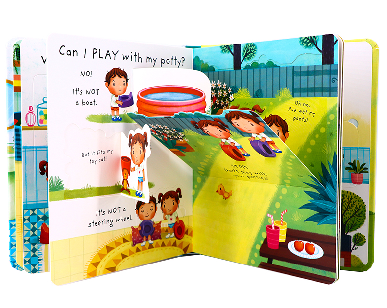 Usborne出品问与答翻翻书3册刷牙上厕所Where Does Poo Go What is sleep英文原版绘本 早教科普幼儿习惯培养英语启蒙亲子互动