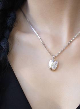 mfow郁金香项链甜酷项链女轻奢小众设计感2024新款爆款