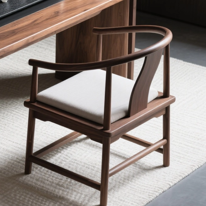 宋氏美学黑胡桃木白蜡木茶桌椅组合高端定制茶台客厅设计师同款,淘宝优惠券,粉丝福利购,淘宝优惠卷