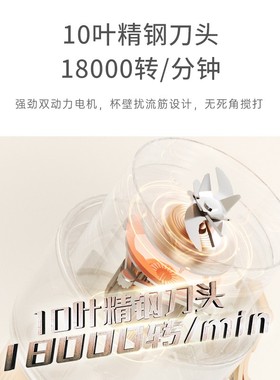 日本Zdzsh榨汁机家用小型便携式碎冰电动榨汁杯多功能果汁机迷你