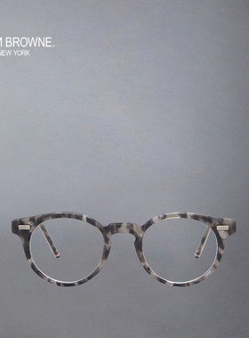 [3期免息]THOM BROWNE 时尚圆框平光眼镜