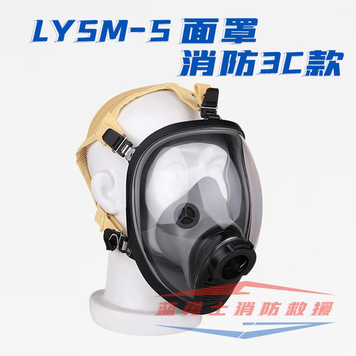 正压式空气呼吸器配件面罩霍尼面罩救援巴固需求阀供气阀面罩包邮 - 图3