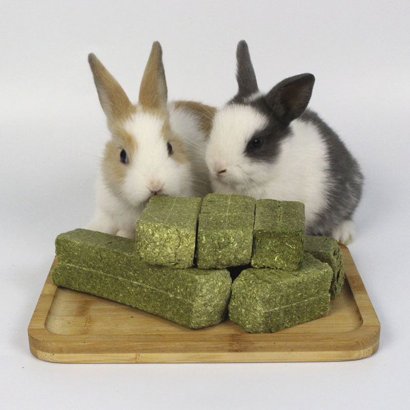 苜蓿草磨牙草砖草饼兔子豚鼠龙猫荷兰猪磨牙零食食物宠物营养牧草