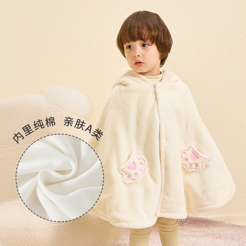 婴儿披风斗篷秋冬季外出幼儿a类宝宝防风外套男童女童儿童小披肩,淘宝优惠券,粉丝福利购,淘宝优惠卷