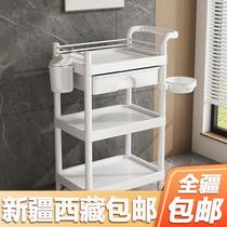 Special trolley shelve medical treatment car instrument for small cart beauty salon of Tibetan beauty car in Xinjiang