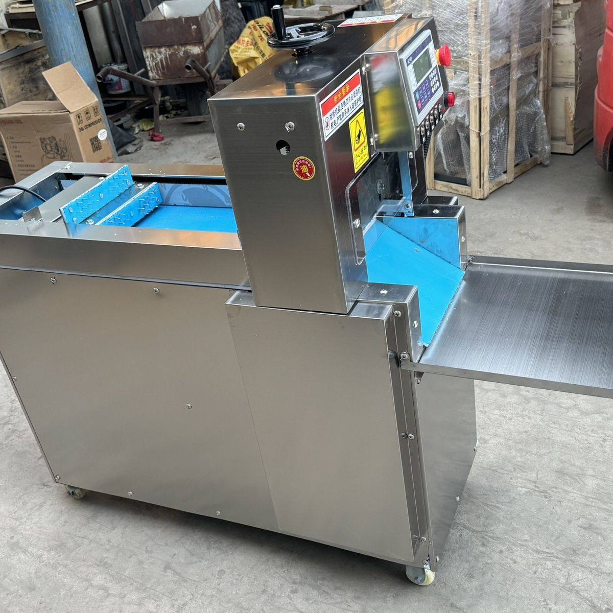 数控双丝羊肉卷切片机全自动肥牛冻肉牛羊肉切卷机火锅羊肉切片机,淘宝优惠券,粉丝福利购,淘宝优惠卷