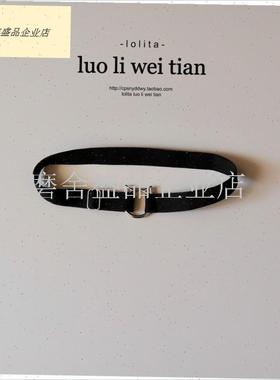 性感腿环女朋克风爱心猫s咪金属扣可调节手臂环舞蹈弹力带大腿圈.