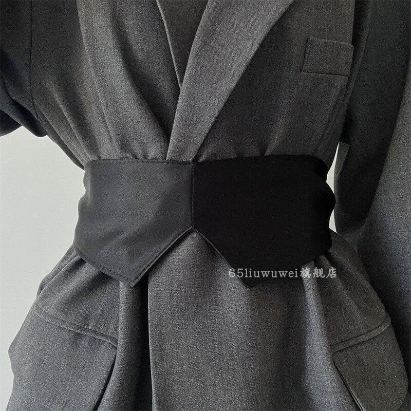 布腰封女衬衫绑带装饰束腰连衣裙汉服女士腰带配裙子古风配饰外搭