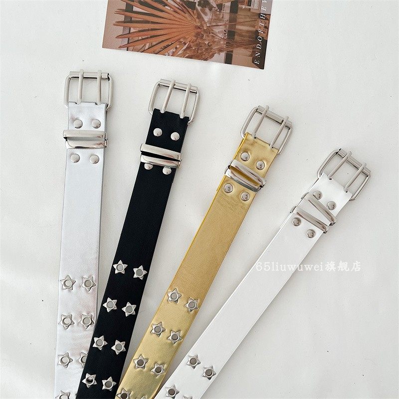 韩版设计感小众百搭皮带女简约装饰牛仔裤腰带女士时尚潮流裤带男,淘宝优惠券,粉丝福利购,淘宝优惠卷