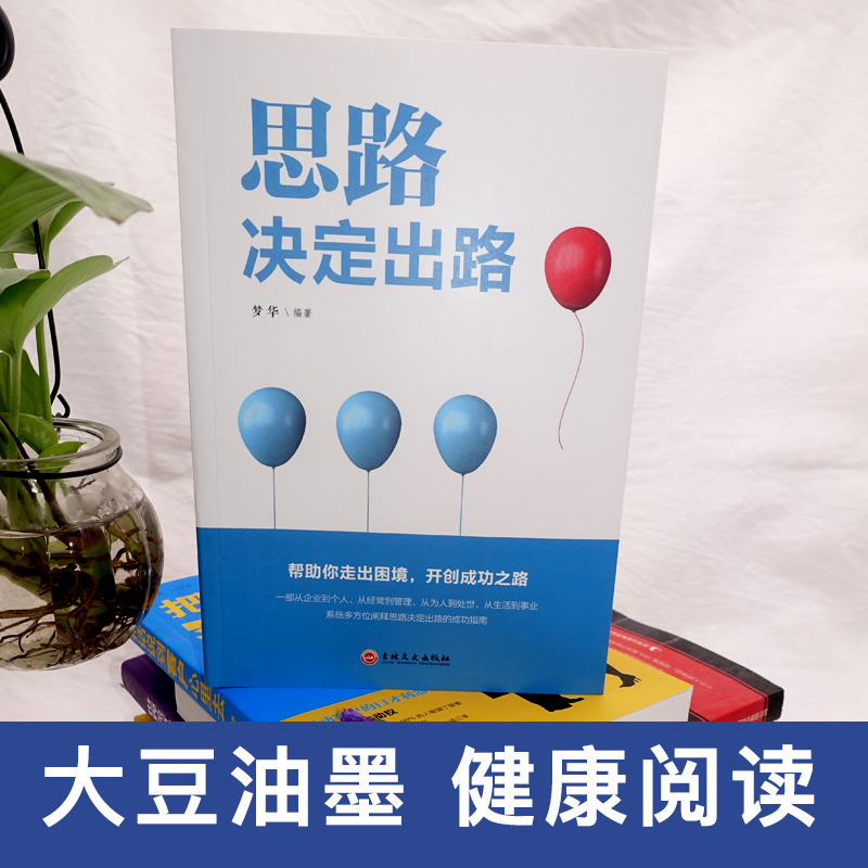 思路决定出路正版 书籍 跨界思考逆转做人做事为人处世人际交往说话沟通技巧销售管理狼性社交职场创业经商全励志书籍热销排行榜 - 图0