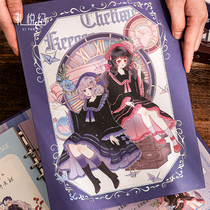 Courtesy Pleasing Documentary) Creative Teenage Girl Hearts Graduation Register Elementary School Students Sixth Grade Junior High School Students Graduation Commemorative Album Little Fairy Korean Version Girl Personality Loose-leaf Book Detachable Message Books Ins Wind Retro Boys