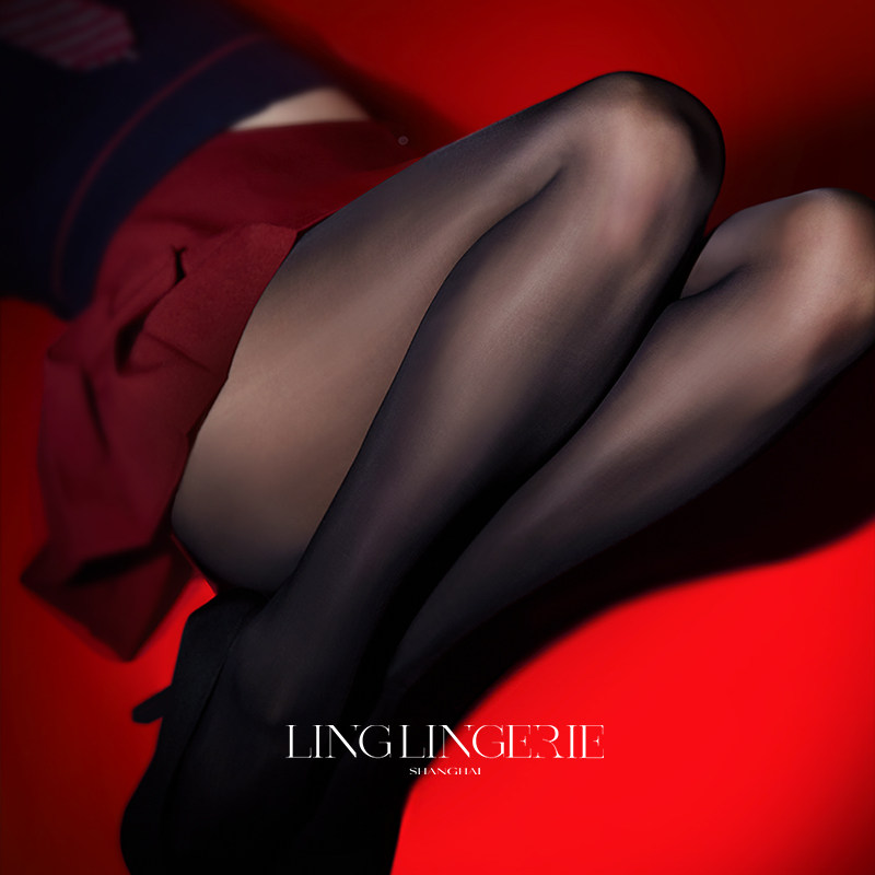 绫「凝脂&trade 15d无缝中腰连裤袜 绫天生丝滑连裤袜/打底袜