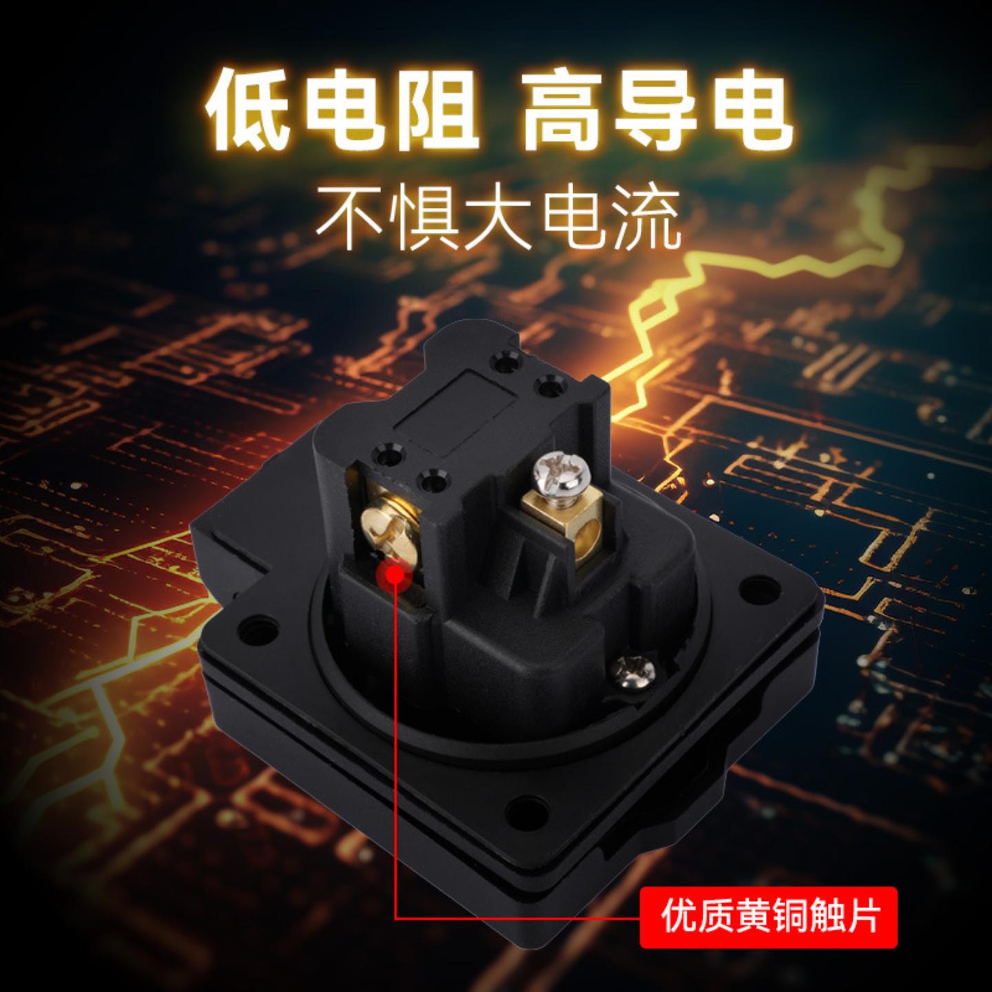 神创/TBSE美标翻盖防水插座工业插座防水IP54美式20A125V防水插座 - 图1