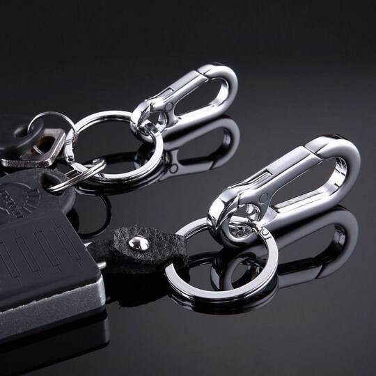 304 stainless steel keychain high-end quick release ring