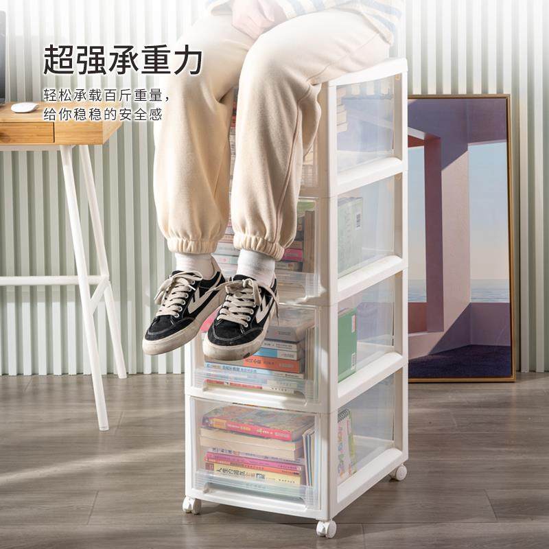 书桌收纳置物架学生桌面文件整理桌下抽屉式儿童绘本防尘书架,淘宝优惠券,粉丝福利购,淘宝优惠卷