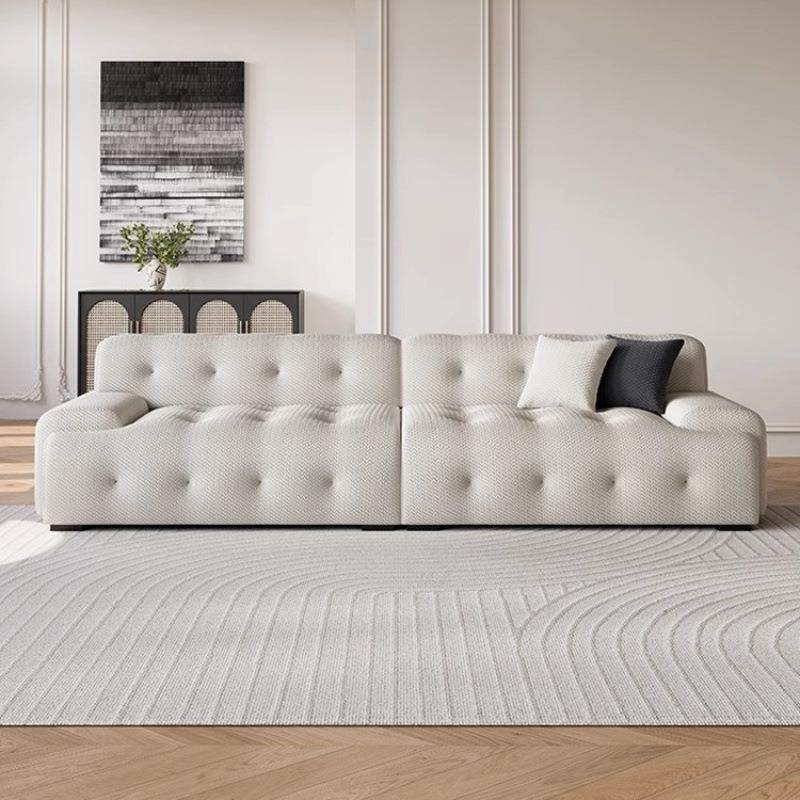罗奇堡沙发意式极简奶油风泡泡网红直排沙发设计师小户型布艺沙发,淘宝优惠券,粉丝福利购,淘宝优惠卷