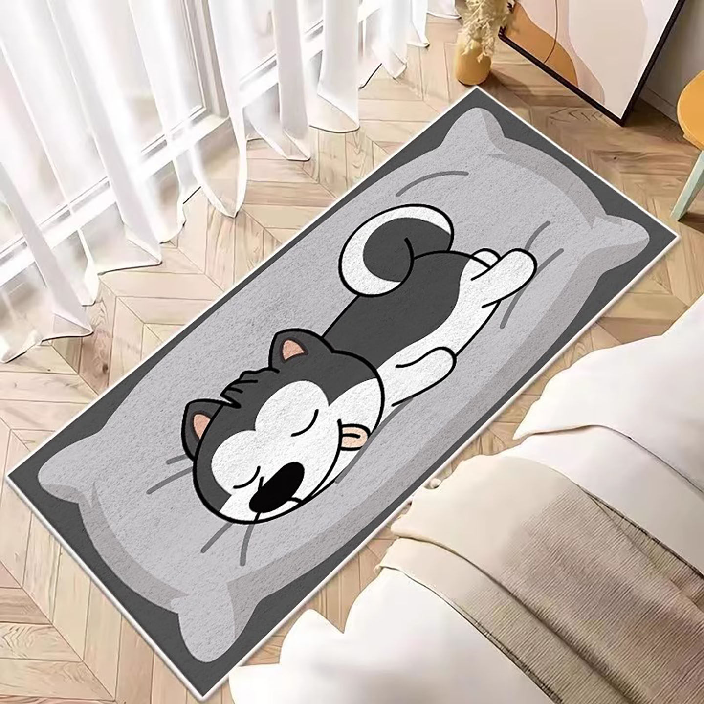 卧室地毯床边毯女生房间ins风可大面积家用客厅垫仿羊绒毛毯加密,淘宝优惠券,粉丝福利购,淘宝优惠卷