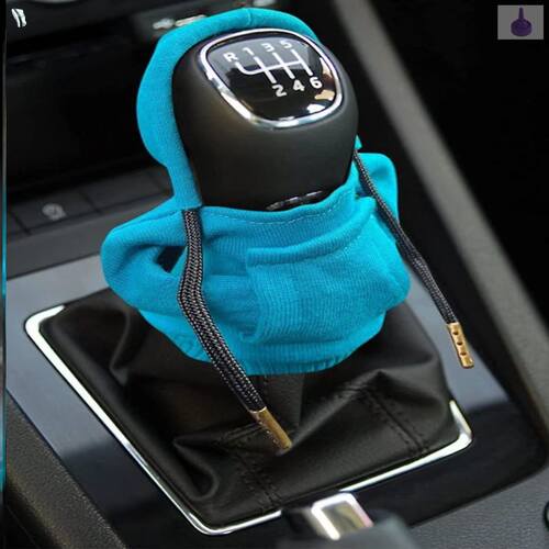 升级款Shifter knob hoodie cover汽车变速杆连帽衣服挂挡套子-图0