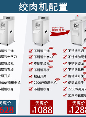 金梓源商用大功率绞肉机
