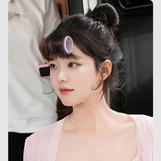 爆款卷发神器免烫不伤发空气刘海卷发筒女生前额头发定型蓬松发夹