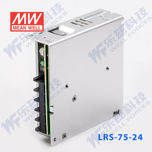 LRS-75-24台湾明纬75W24V开关电源3.2A变压器-图1